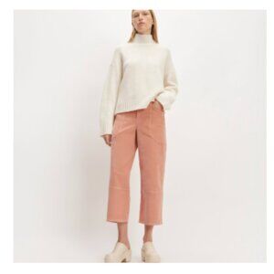 Everlane Corduroy Gardener Wide Leg Pant, Blush Pink Size 4
